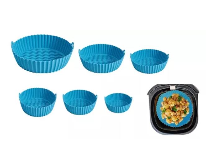 SET MOLDE SILICONA X 6 AIR FRYER